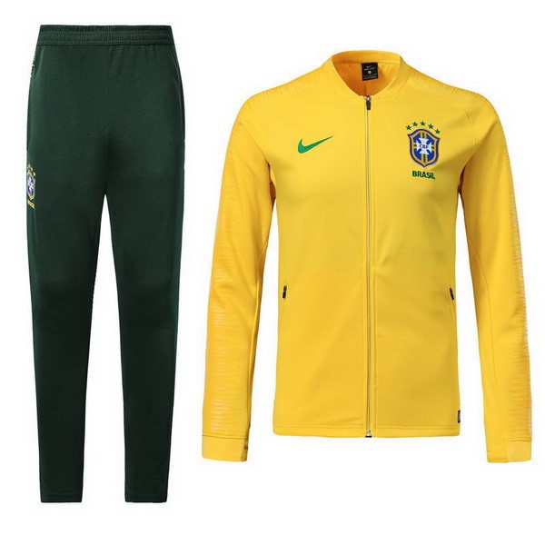 Chandal del Brasil 2018 Amarillo Verde